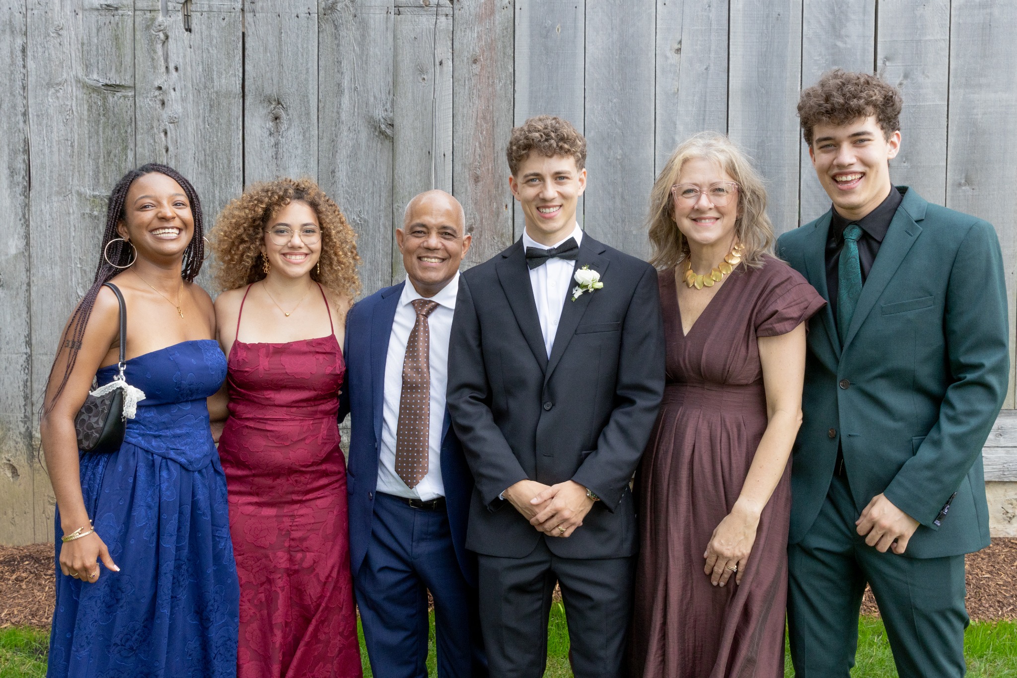 Selwyn J. Hicks with family
